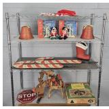 Christmas Decor Lot-rack Not Included