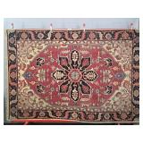 Vintage Hand Knotted Area Rug