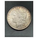 1889 Morgan Silver Dollar Uncirculated Toned