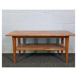 Vintage Solid Wood Cocktail Table