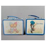 2x The Bid Vintage Metal Lunchbox