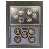 2x The Bid Us Mint Proof Quarter Sets 2009, 10