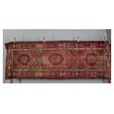 Antique Hand Knotted Wide Runner