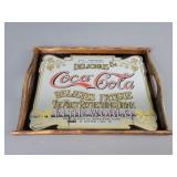 Coca Cola Mirrored Serving Tray