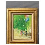 Lucas Framed Oil Painting On Canvas