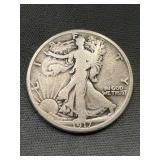 1917 Walking Liberty Half Dollar