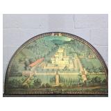 Giusto Utens"villa Medicea Di Cafagiolo" Print