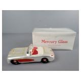 Large Mercury Glass Automobile Ornament