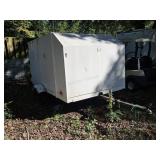 Homemade Welded Steel Enclosed Trailer