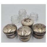 1.515 Ozt Sterling Silver Lids  For Glass Jars