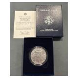 2011 American Silver Eagle Unc In Ogp
