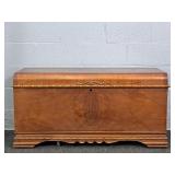 Vintage Blanket Chest - Lock Removed