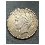 1925 S Peace Silver Dollar