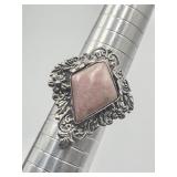 Sterling Silver Rhodochrosite Artisan Crafted Bali