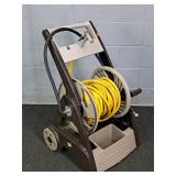 Rolling Patio Garden Hose Storage