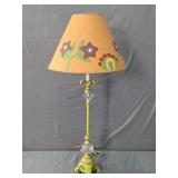Hand Decorated Composite Table Lamp