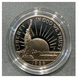 1986 S Liberty Proof Half Dollar