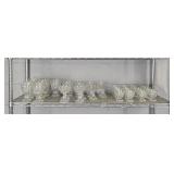 39 Pc Heisey Glassware
