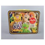 Vtintage Metal Muppets Lunchbox W/  Thermos