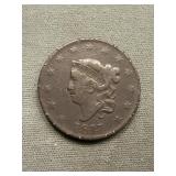 1817 Large Cent. Nice Details