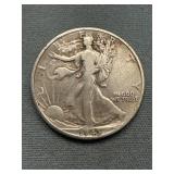 1943 Walking Liberty Silver Half Dollar