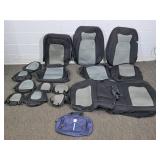 Coverking Seat And Headrest Covers For A Jeep