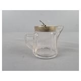 Heisey Glass Clear Syrup 3.5" Tall