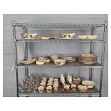 76 Pc Franciscan Dinnerware With Chips