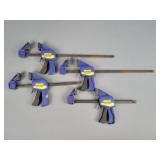 4x The Bid Irwin Quick Grip Wood Clamps