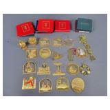 20x The Bid Laser Cut Brass Ornament