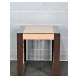 Almuminum And Glass Top Patio Table