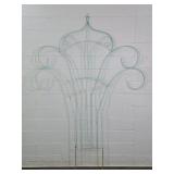 Vintage Wrought Iron Garden Trellis