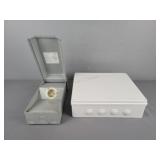 Set Of Two Of 30 Amp Power Inlet Boxes