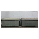 2x The Bid Plano Medium Sportsmans Trunk