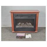 Heat Surge Infinity Amish Made Faux Fireplace