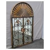 French Style Metal Dormer Mirror
