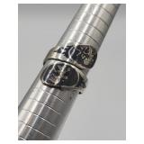 Vintage Sterling Silver Siam Dancers Ring Sz 9