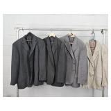 4x The Bid Mens Suit Coats