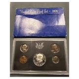 Rare 1970 S Us Mint Proof Set W Silver Half
