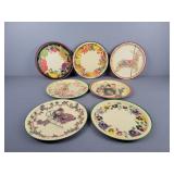 7x The Bid Assorted Metal Trays