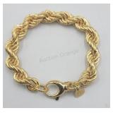 Milor Italy Bronze 8 In Bracelet