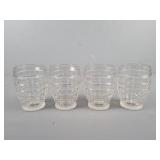 4x The Bid Heisey Glass Glassware