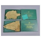 2x The Bid Virginia Metalcrafters Trivets