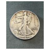 1942 Walking Liberty Silver Half Dollar
