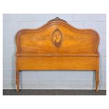 Mahogany Inlay French Style Full Size Bed