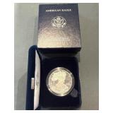 2004 W Proof Silver Eagle In Mint Packaging