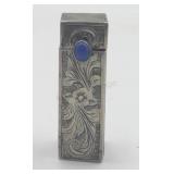 Sterling Silver Vintage Lipstick Case W/ Mirror