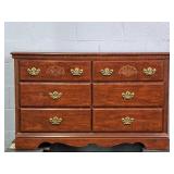 Small 6 Drawer Mgg Wood Dresser