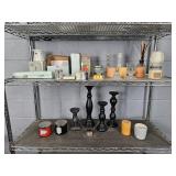Lot Of Assorted Candles And More