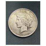 1923 Peace Silver Dollar